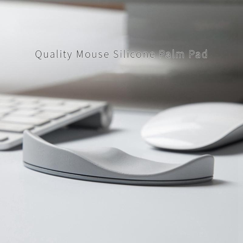Gaming Keyboard Ergonomics - Silicone Mouse Wrist Rest Soft Pad