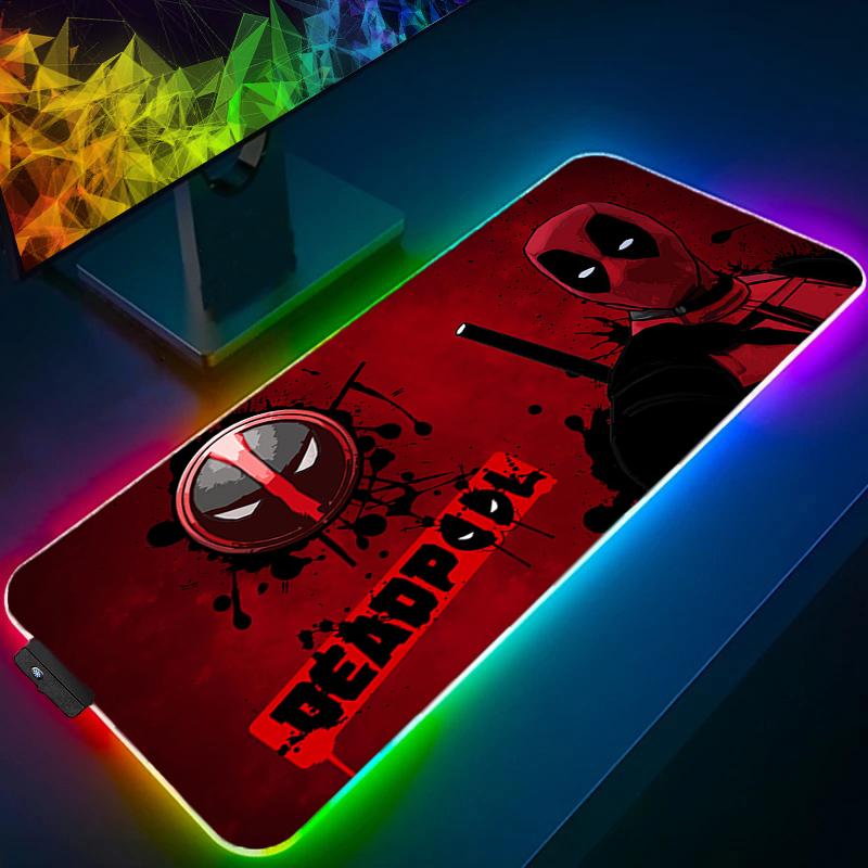 Gaming Keyboard No Rgb - LED Mouse Pad Gaming Backlight Lock