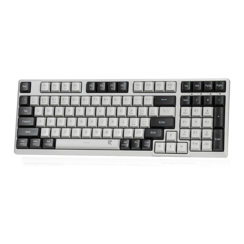 Gaming Keyboard Blue Switches - Redragon BK7114 Low-Profile 2.4G BT Wireless