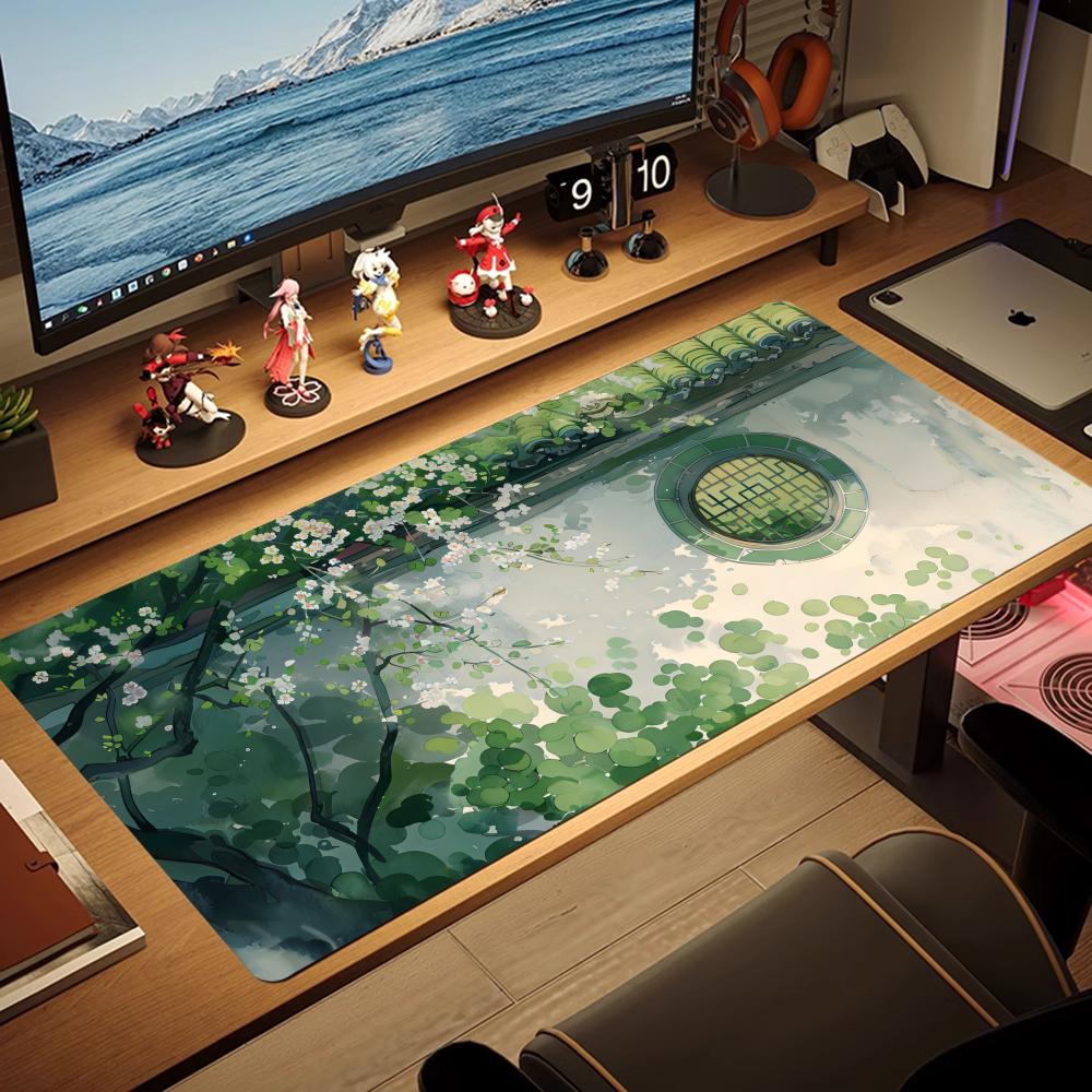 Gaming Keyboard Mini - Bamboo garden design mini PC monitor
