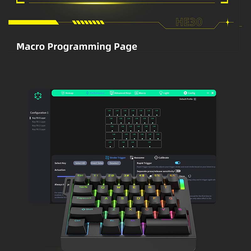 HE30 Mechanical Gaming Keyboar - Gaming Keyboard Mechanical review and price