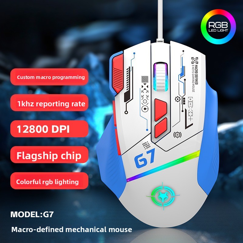 G6 Wired Gaming Mouse 128000DP - Gaming Keyboard 1 Hand review and price