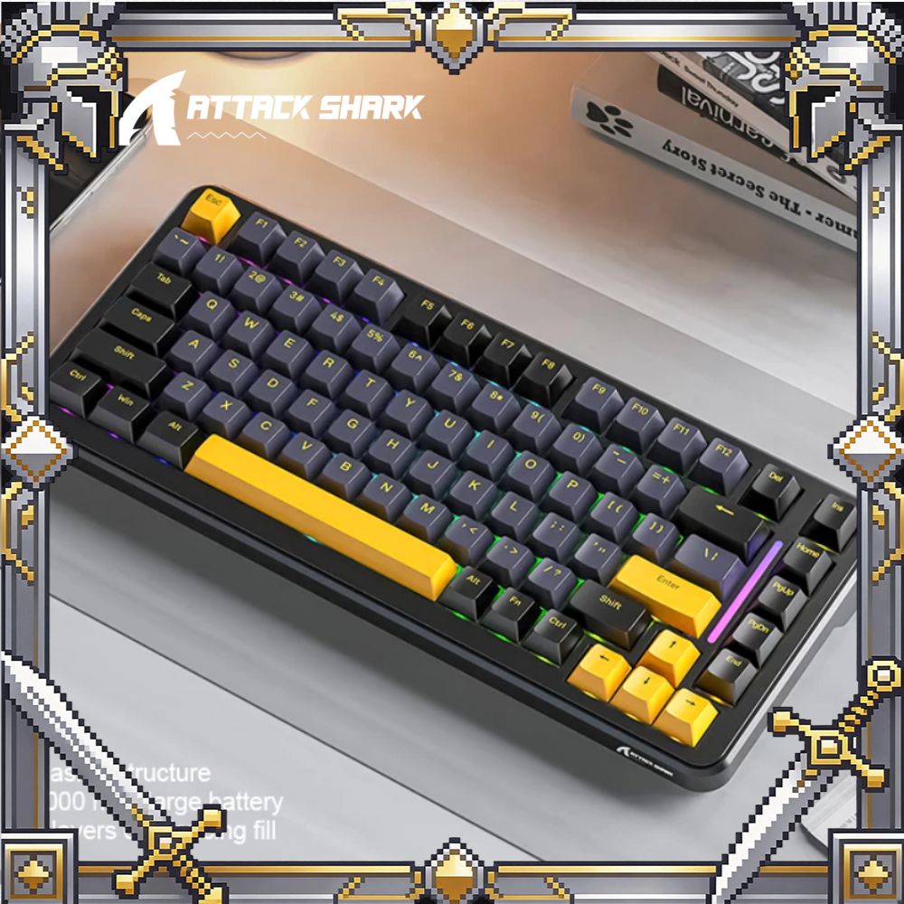 Attack Shark M86 Mechanical Ke - Hot Swap Pcb review and price