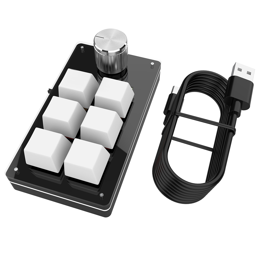 6 Key 1 Knob One Handed Mechan - Gaming Keyboard 1 Hand review and price