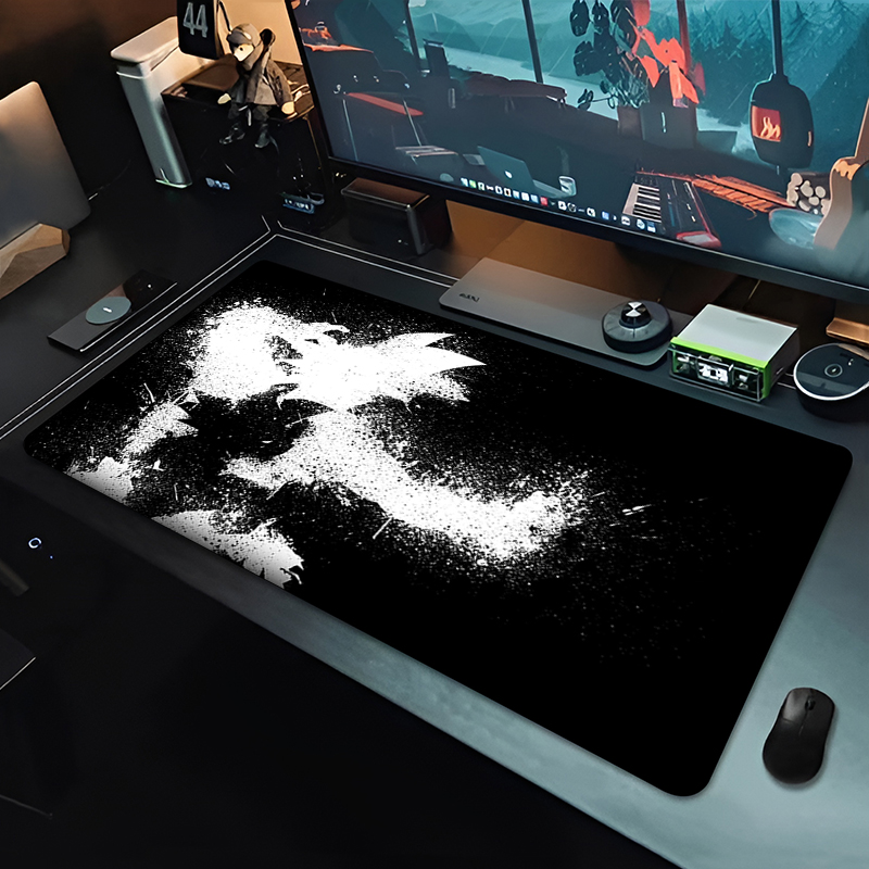 DBZ Black Anime Mouse Pad Drag - Gaming Keyboard Tactile review and price
