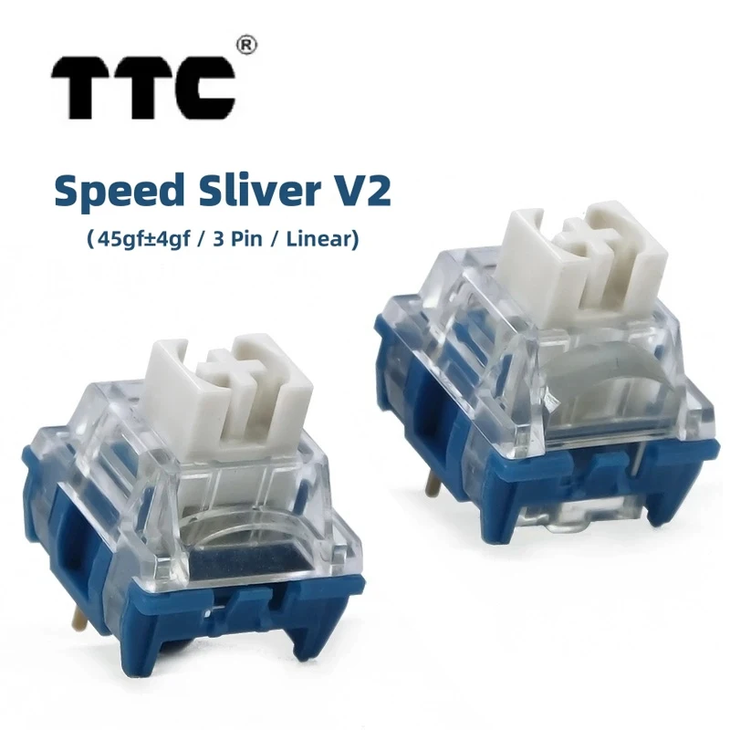 TTC Speed Silver V2 DIY Custom - Gaming Keyboard No Rgb review and price
