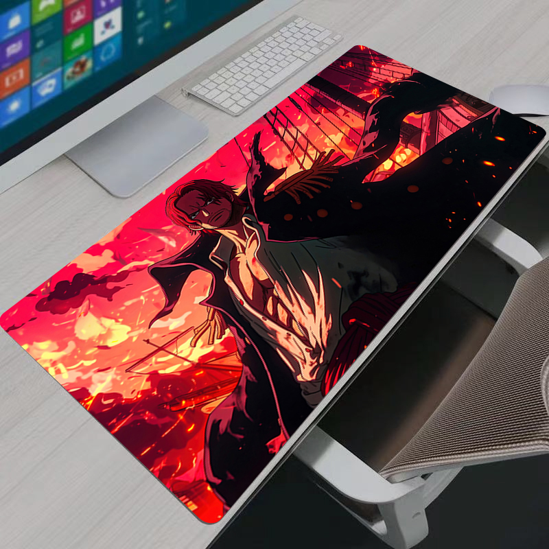 One Piece Shanks Mouse Pad Lar - Gaming Keyboard Noise review and price