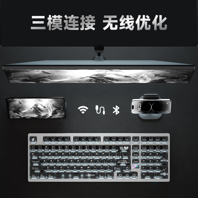 Weika Max102 Aluminum Case Wir - Gaming Keyboard Mechanical review and price