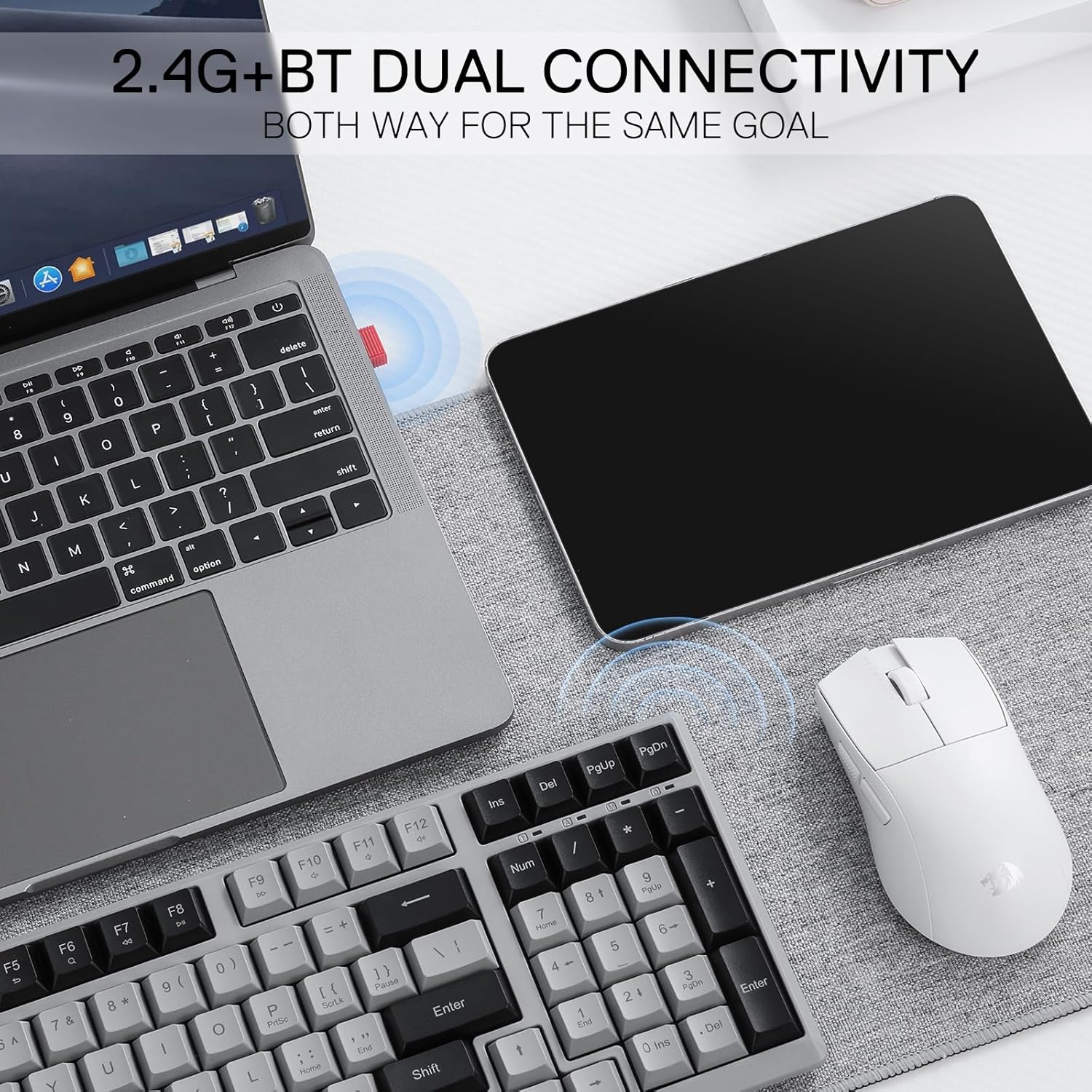 Redragon BK7114 Low-Profile 2. - Gaming Keyboard Blue Switches review and price