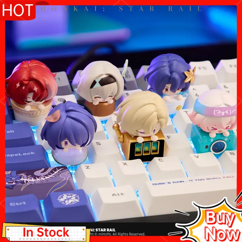 Mihoyo Honkai Star Rail Anime  - Gaming Keyboard Mechanical review and price
