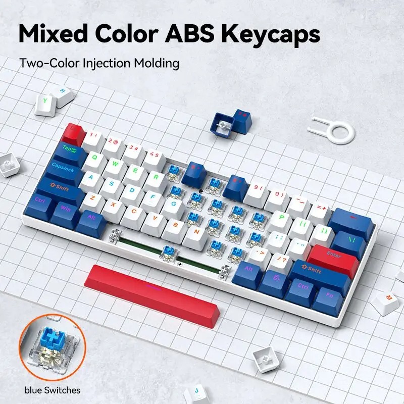 T-WOLF T60 61Key Mechanical Ga - Gaming Keyboard Not Typing review and price