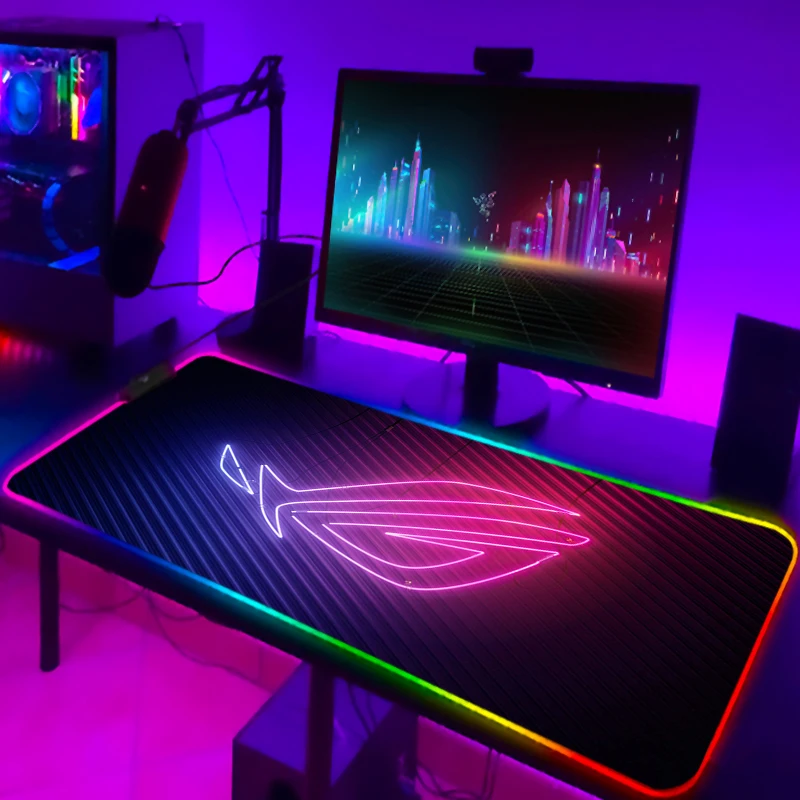 RGB Mousepad Cool ROG Mouse Pa - Gaming Keyboard No Rgb review and price