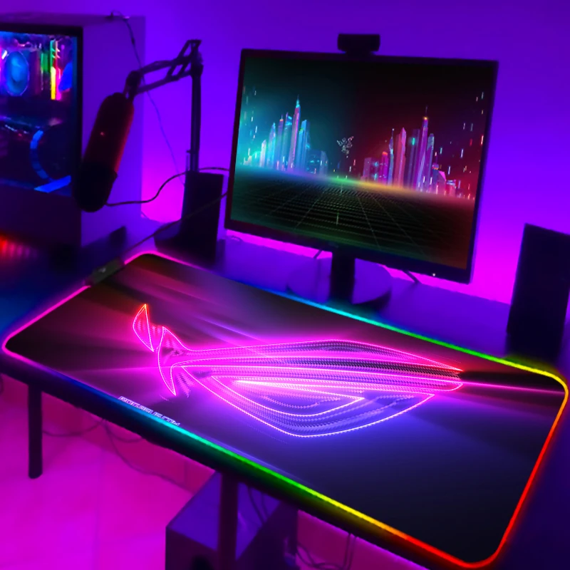 RGB Mousepad Cool ROG Mouse Pa - Gaming Keyboard No Rgb review and price