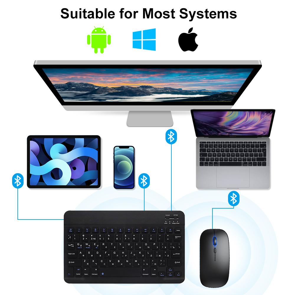 Bluetooth Keyboard and Mouse F - Gaming Keyboard Ergonomics review and price