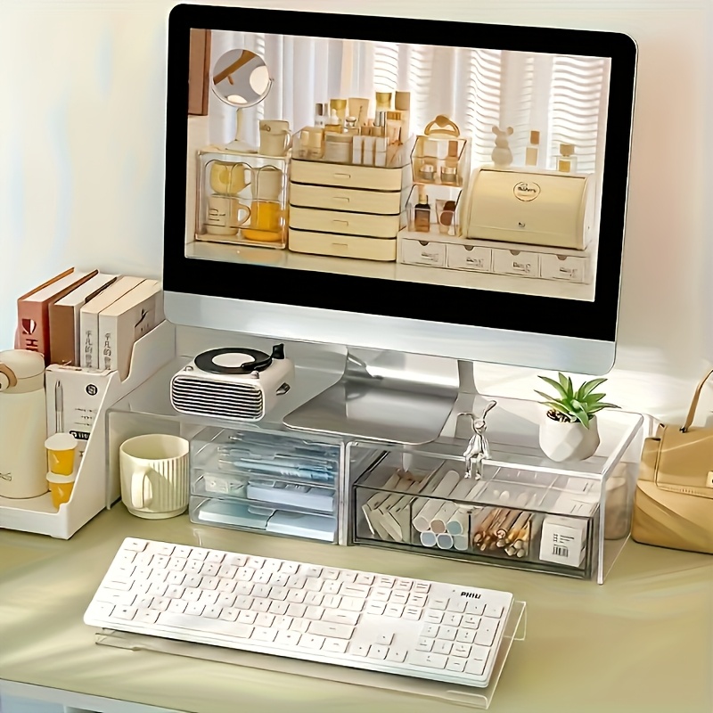 Acrylic keyboard stand, transp - Gaming Keyboard Ergonomics review and price