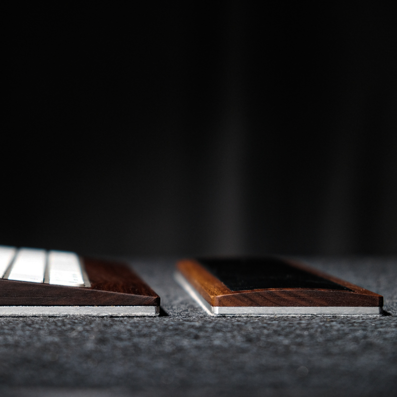 Woody Cowhide Palm Rest for Me - Gaming Keyboard Ergonomics review and price