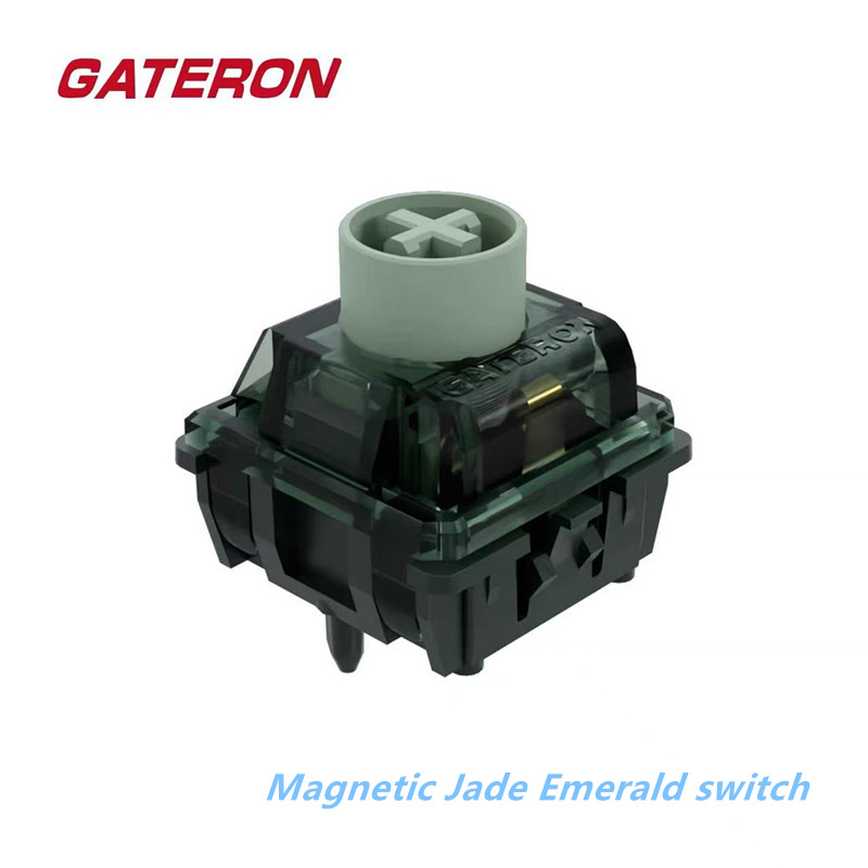 GATERON Magnetic Jade Emerald  - Gaming Keyboard Magnetic Switches review and price