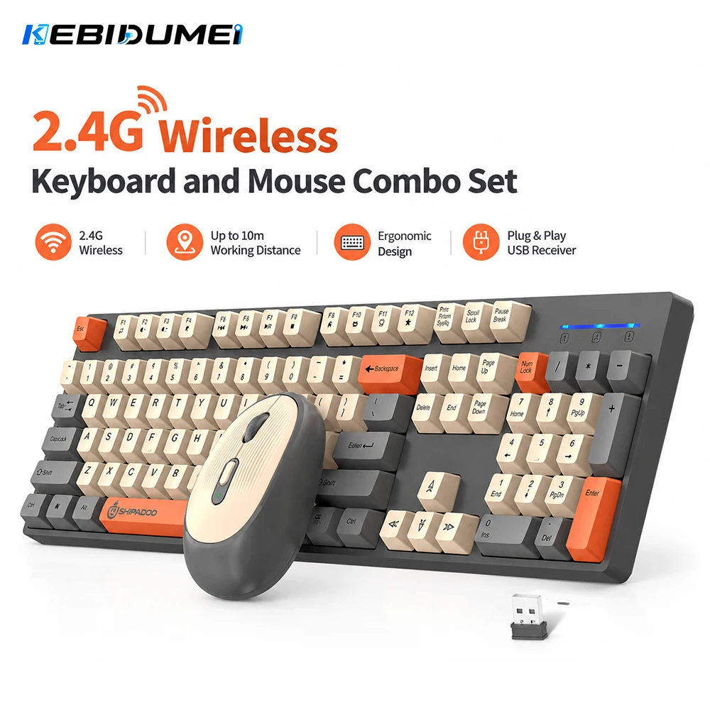 KEBIDUMEI 2.4G Wireless Keyboa - Gaming Keyboard Extension review and price