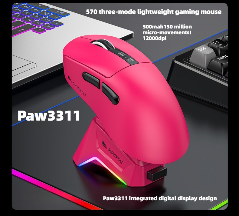 Wireless Bluetooth Gaming Mous - Gaming Keyboard 1 Hand review and price