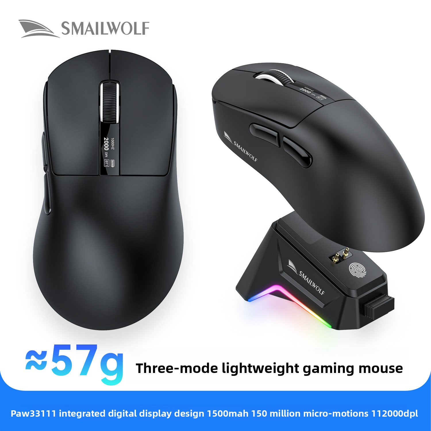 Wireless Bluetooth Gaming Mous - Gaming Keyboard 1 Hand review and price