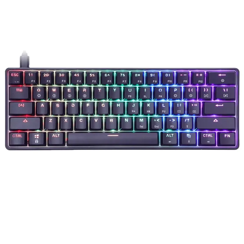 Dropshipping Skyloong Gk61 Sk6 - Gaming Keyboard Mechanical review and price