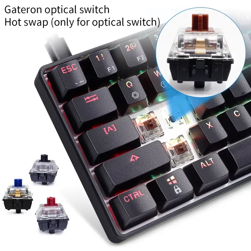 Dropshipping Skyloong Gk61 Sk6 - Gaming Keyboard Mechanical review and price