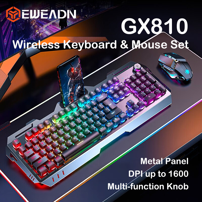 EWEADN GX810 Wireless Keyboard - Gaming Keyboard Extension review and price