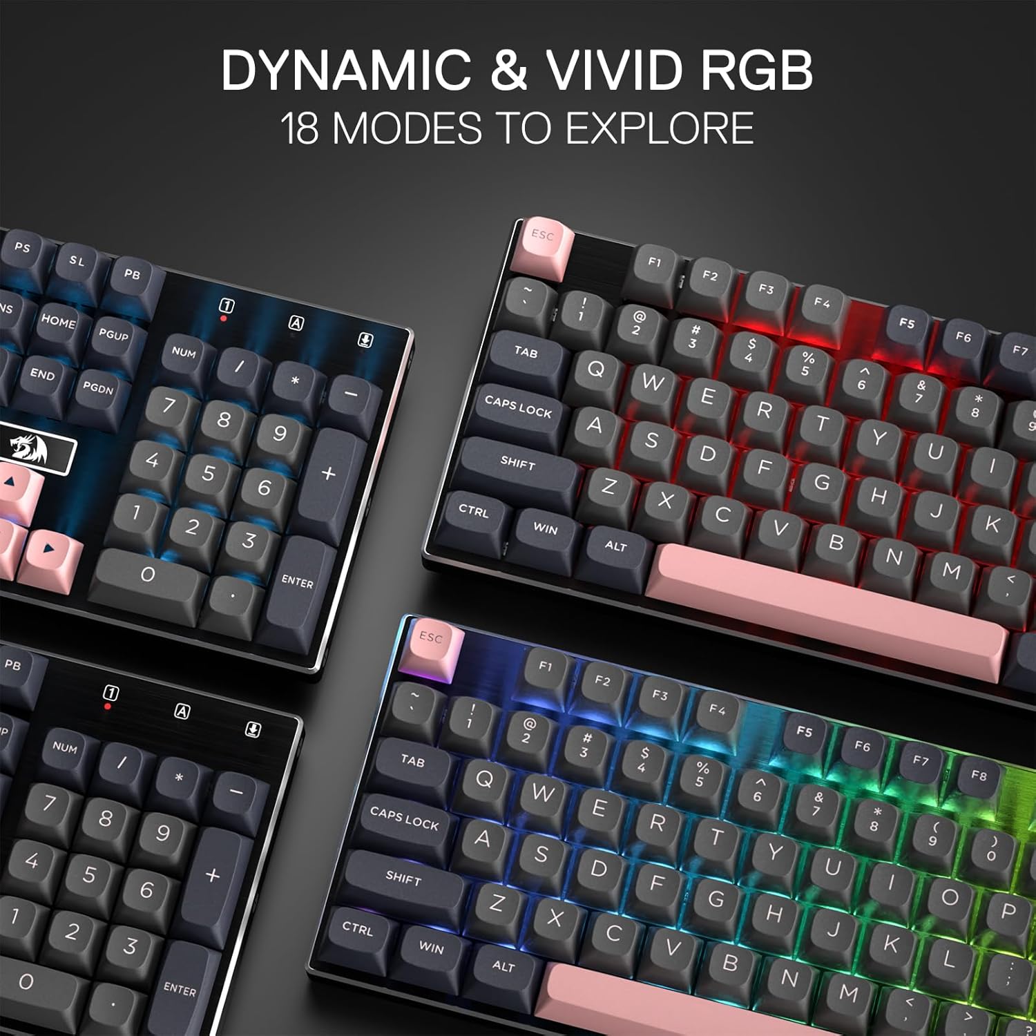 Redragon 556 SE Wired Gaming 1 - Gaming Keyboard No Noise review and price