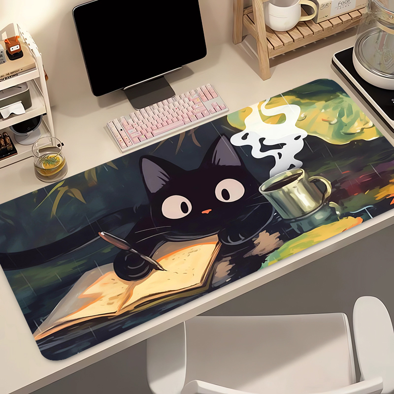 Kawaii Black Cat Silicone Soft - Gaming Keyboard Mouse review and price