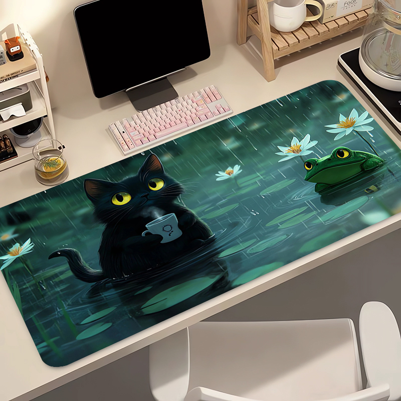 Kawaii Black Cat Silicone Soft - Gaming Keyboard Mouse review and price