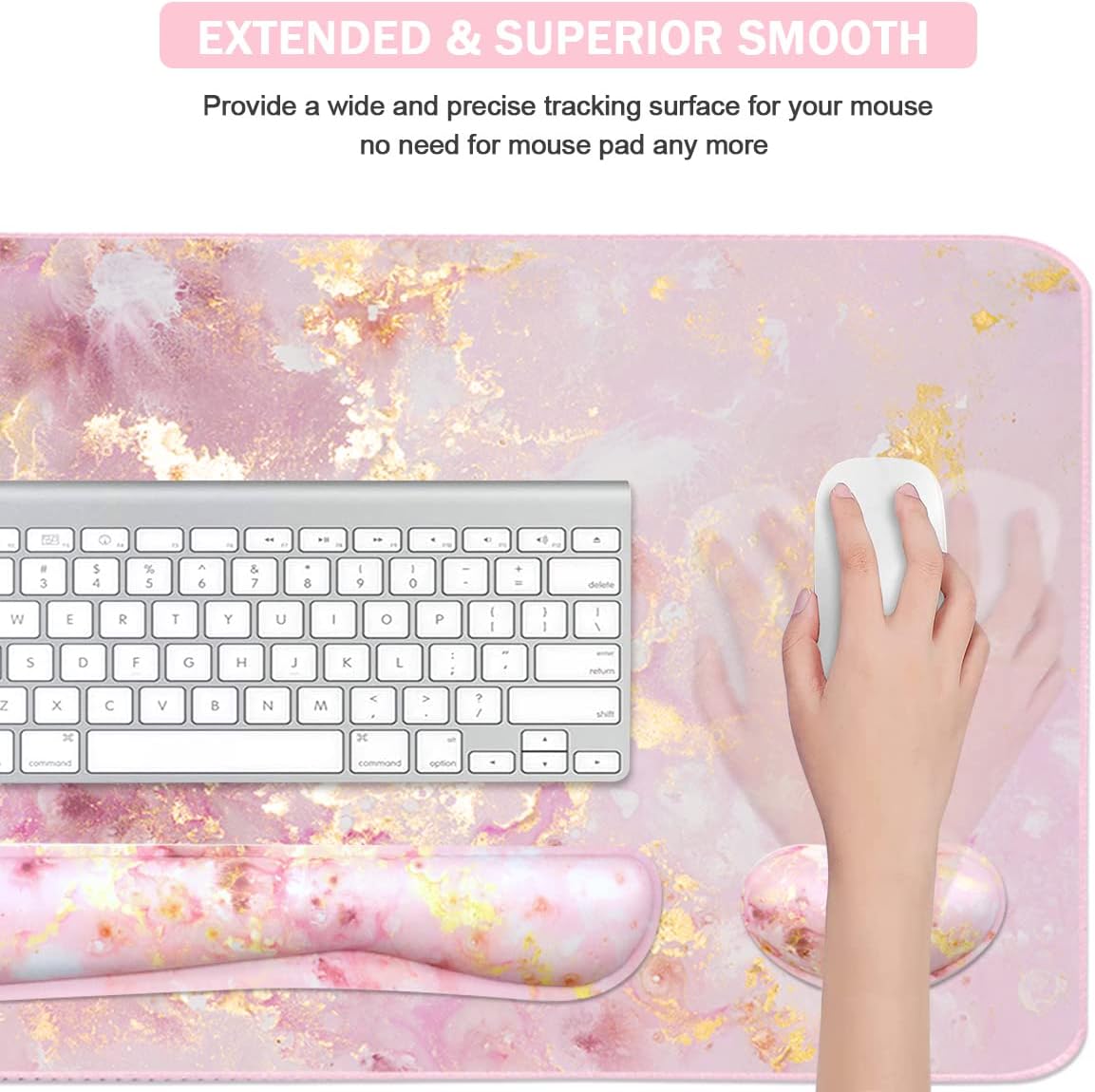 Large Gaming Mouse Pad with Ke - Gaming Keyboard Mouse review and price