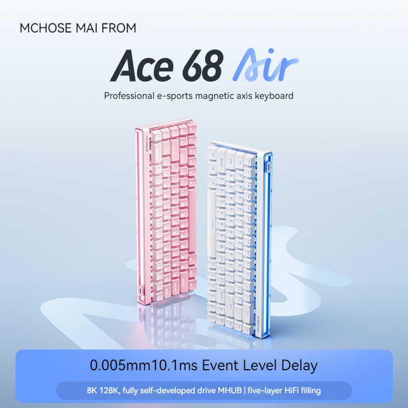 Mchose Ace68 Air Magnetic Axis - Gaming Keyboard Mechanical review and price