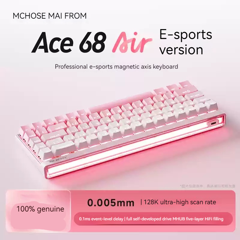 Mchose Ace68 Air Magnetic Axis - Gaming Keyboard Mechanical review and price