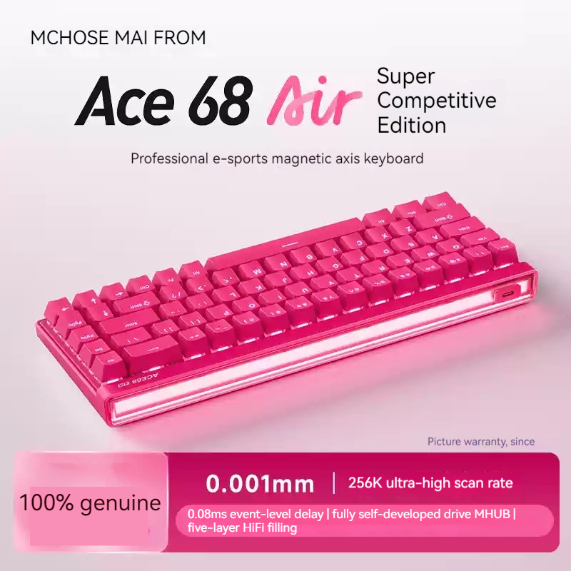Mchose Ace68 Air Magnetic Axis - Gaming Keyboard Mechanical review and price